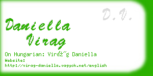 daniella virag business card